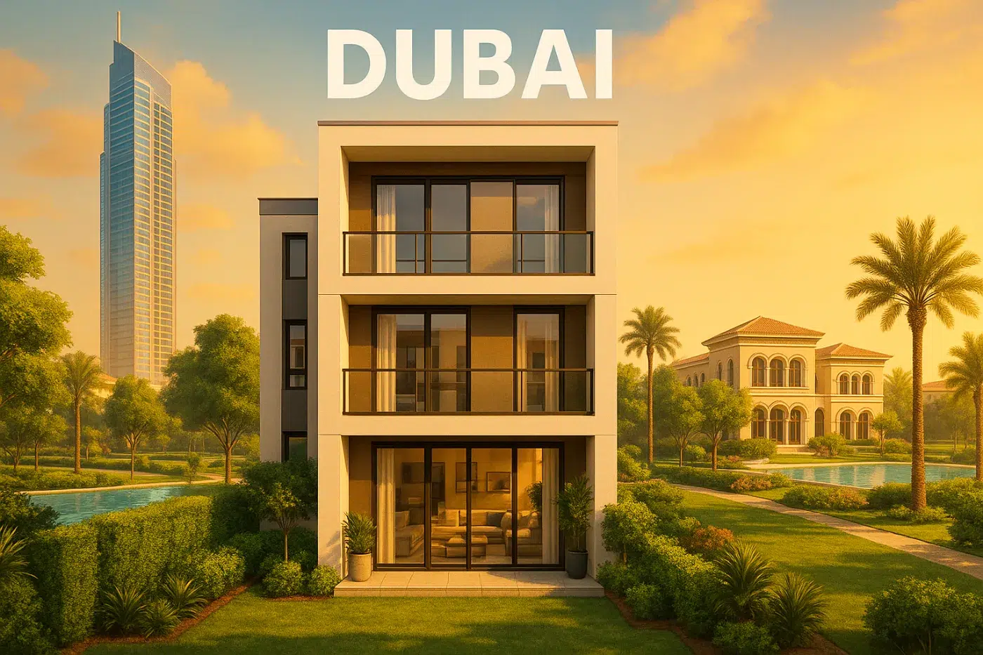 Moderne Townhouses in Dubai als Alternative zu Villa und Wohnung